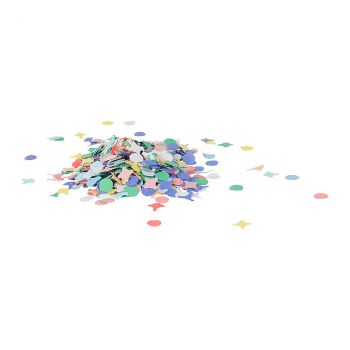 Sachet de confettis 1kg multicolore