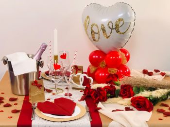 Table Saint Valentin