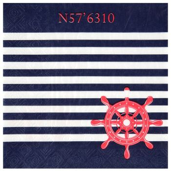 Serviette bord de mer x20