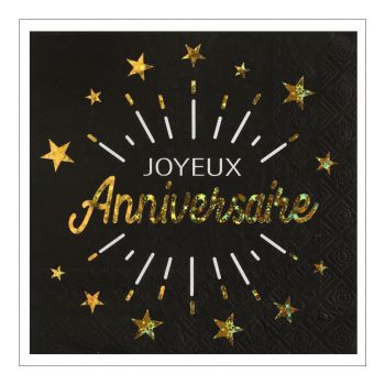 Résultats de recherche pour : 'serviettes anniversaire