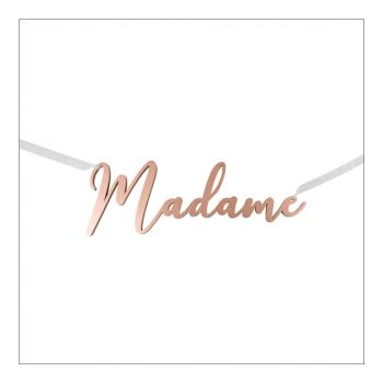 Suspension madame rose gold