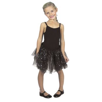 Tutu noir étoiles 6/8ans