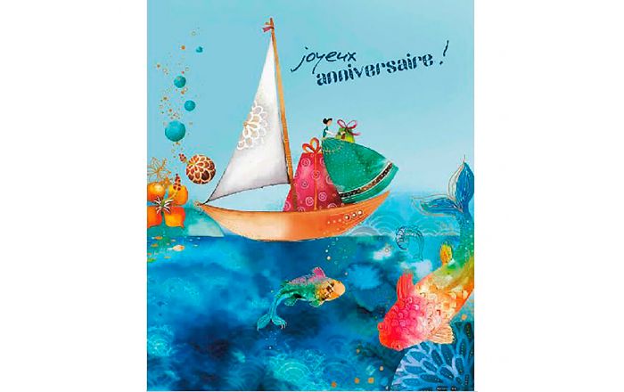 Carte Anniversaire Comme Un Reve 15cm 48 Modeles Au Choix