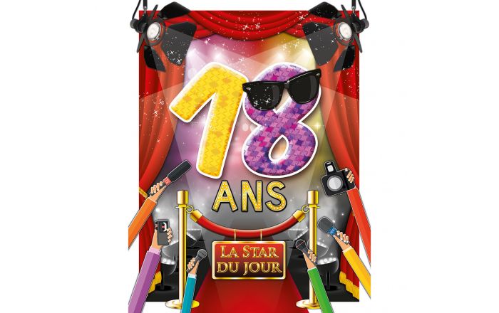 Carte Anniversaire Fiesta Geante 44 Cm 12 Modeles Au Choix