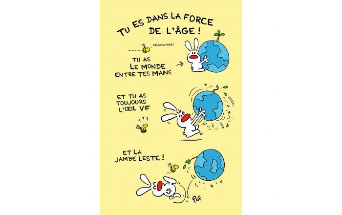 Carte Show Lapin