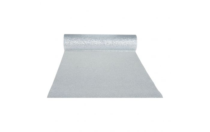 Chaks – Chemin De Table Pailleté Vert Sapin – 30 Cm X 5 M – Intissé Premium, Coupable Sans Effilocher