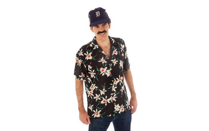 chemise à fleurs homme