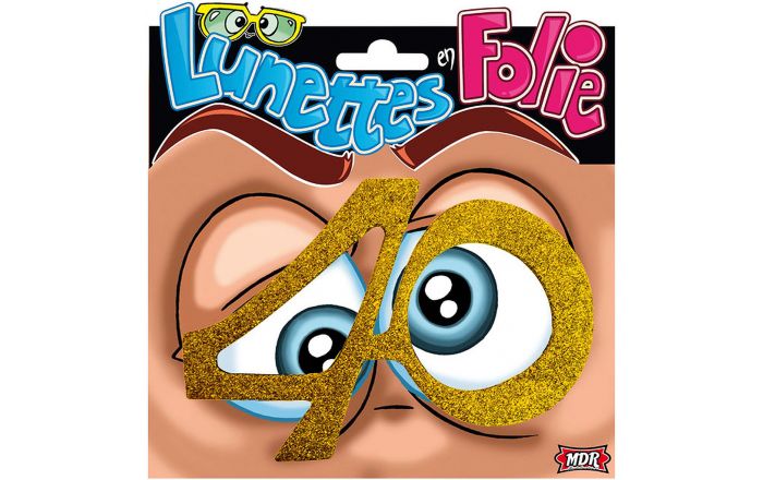 Lunettes Anniversaire 40 Ans