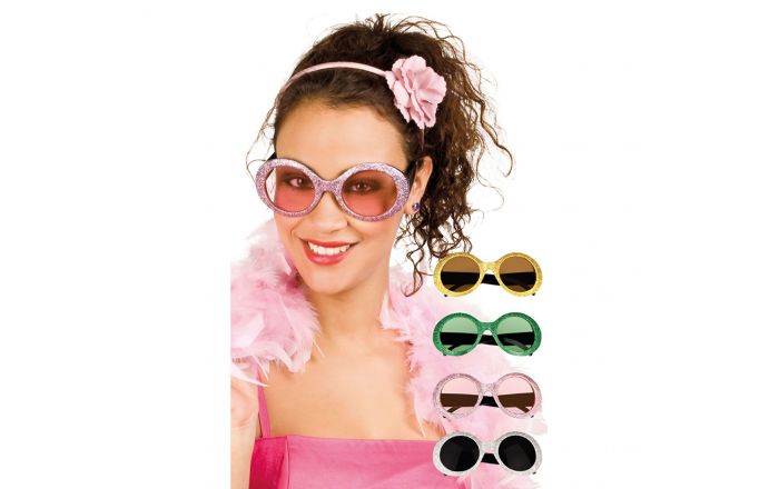 Lunettes rondes colorées shop