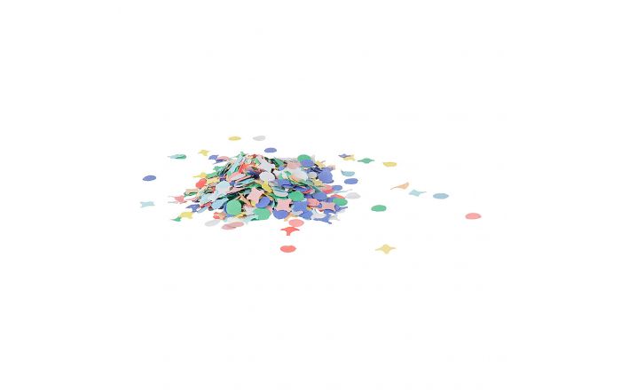 Sachet de confettis 500gr multicolore
