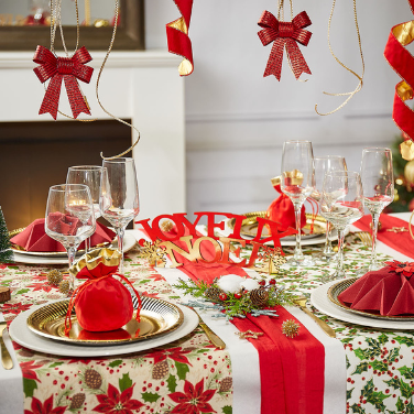 Les tables de mon mari: Une décoration Noël pour la table du Nouvel An